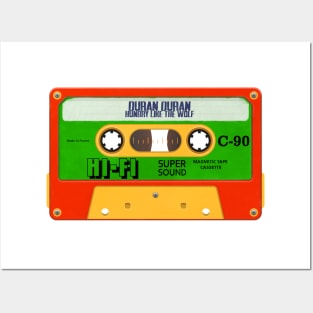 Duran Duran Cassette Posters and Art